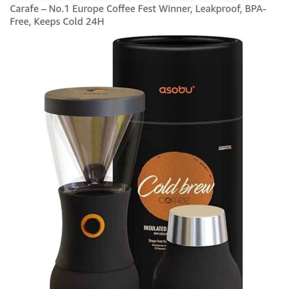 Asobu Cold Brew Coffee Maker
